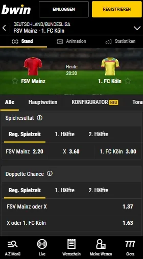 b win sportwetten